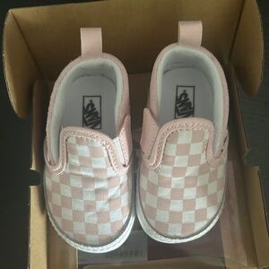 Vans Infant Slip-on Classic Checkerboard Shoes -New in Box